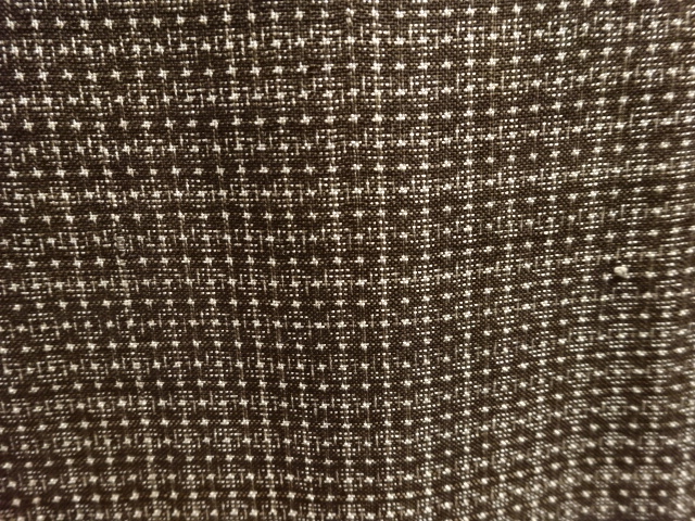 JAPANESE KIMONO / ANTIQUE MENS KIMONO / SILK / DORO OSHIMA TSUMUGI